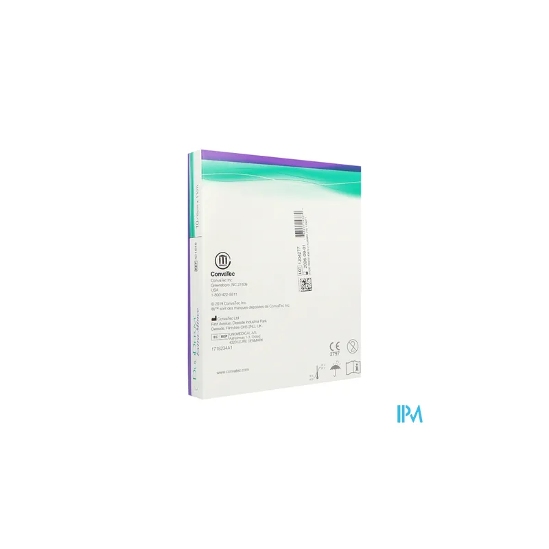 DUODERM PANS EXTRA MINCE 6X11CM 10