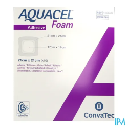 AQUACEL FOAM ADH 21X21CM 10
