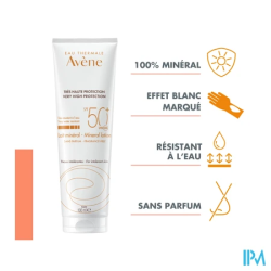 Avene sol spf50 miner lait 100ml - La Grande Pharmacie