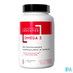 OMEGA 3 LESCUYER CAPS 60
