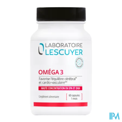 OMEGA 3 LESCUYER CAPS 60