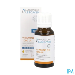 VITAMINE D3 1000 UI LESCUYER 20ML