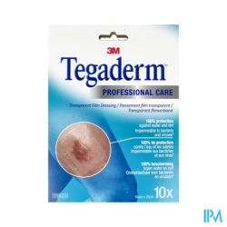 Tegaderm pans adh tr 10x12cm 10 - La Grande Pharmacie