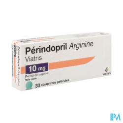 Perindopril arg 10mg vts cpr 30 - La Grande Pharmacie