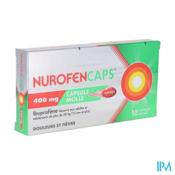 Nurofencaps 400mg caps 10 - La Grande Pharmacie