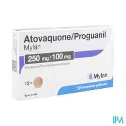 Atovaqu prog 250 100mg vts cpr12x1 - La Grande Pharmacie