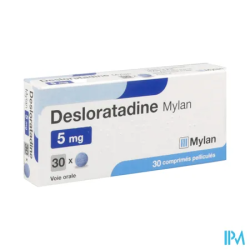 DESLORATADINE 5MG VIATRIS CPR 30