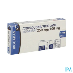ATOVAQU/PROG 250/100MG BIOG CPR12