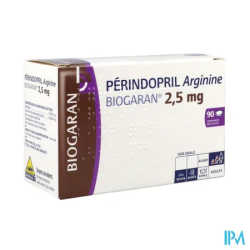 PERINDOPRIL ARG 2,5MG BIOG CPR 90