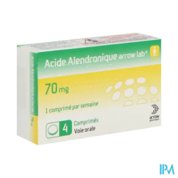 ALENDRONIQUE ACIDE 70MG ARW CPR 4