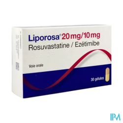 LIPOROSA 20MG/10MG GELULE 30