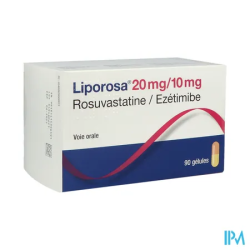 LIPOROSA 20MG/10MG GELULE 90