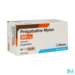 PREGABALINE 200MG VIATRIS GEL 84X1