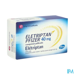 ELETRIPTAN 40MG VIATRIS CPR 6