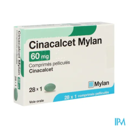 CINACALCET 60MG MYLAN CPR 28X1