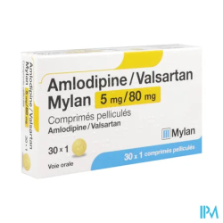 AMLODIPINE/VALSA 5/80MG MYL 30X1