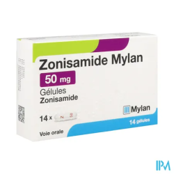 ZONISAMIDE 50MG MYL GELULE 14