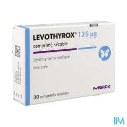LEVOTHYROX 125MCG CPR SECABLE 30