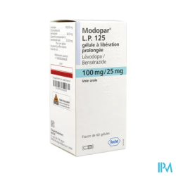MODOPAR LP 125MG FL GELULE 60