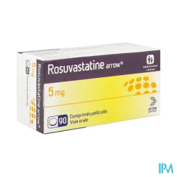 ROSUVASTATINE 5MG ARROW CPR 90