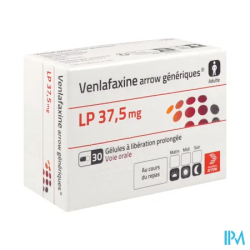 VENLAFAXINE LP 37,5MG ARW GELULE30