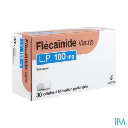 FLECAINIDE LP 100MG VTS GEL 30