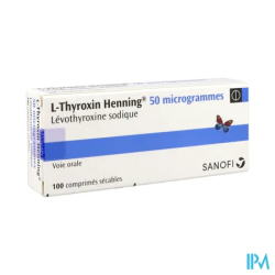 L-THYROXIN 50MCG HENN CPR SEC 100
