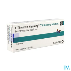 L-THYROXIN 75MCG HENN CPR SEC 100