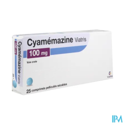 CYAMEMAZINE 100MG VTS CPR SEC 25