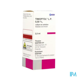 TIMOPTOL LP 0,50% COL 2,5ML