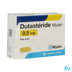 DUTASTERIDE 0,5MG VIATRIS CAPS 30