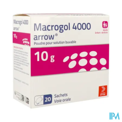 MACROGOL 4 000 10G ARROW SACHET 20