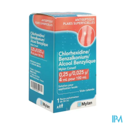 CHLORHEX/BENZ/ALCOOL VIATRIS 50ML