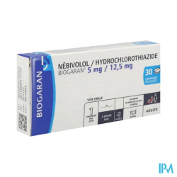 NEBIVOLOL/HYD 5MG/12,5MG BGR CPR30