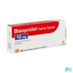 BISOPROLOL 10MG VIATRIS CPR SEC 30