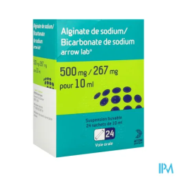ALGINATE/BICARB SOD ARROW SACH24