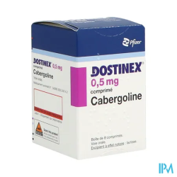 DOSTINEX 0,5MG CPR 8