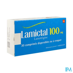 LAMICTAL 100MG CPR DISPERSIBLE30