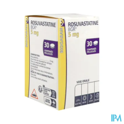 ROSUVASTATINE 5MG BGR CPR FL 30