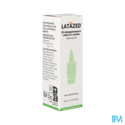 LATAZED 50MCG/ML COLLYRE 5ML FL1