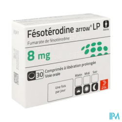 FESOTERODINE 8MG ARROW CPR LP 30