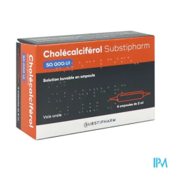 CHOLECALCIFEROL 50 000UI SUB AMP4