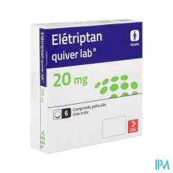 ELETRIPTAN 20MG QUIVER CPR 6