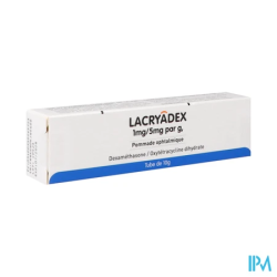 LACRYADEX 1MG/5MG POM OPHT TUB 10G