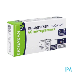 DESMOPRESSIN 60MCG BGR CPR SUB30
