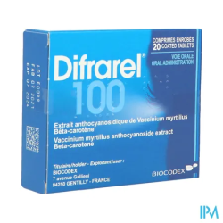 DIFRAREL 100MG CPR 20
