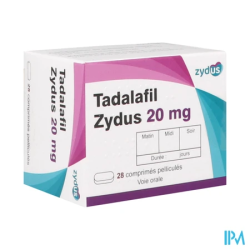 TADALAFIL 20MG ZYDUS CPR 28