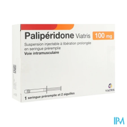 PALIPERIDONE LP 100MG VTS SER IM 1