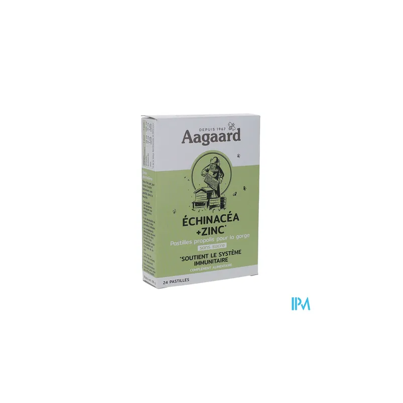 AAGAARD PROPOLEN+ECHIN+ZINC PAST24
