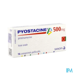PYOSTACINE 500MG CPR 16
